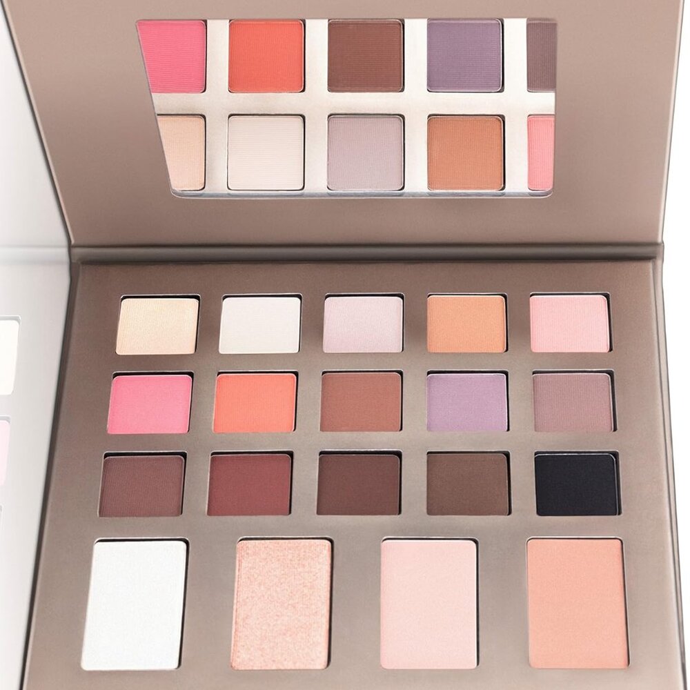 BILLY B X GALLANY MAKEUP PALLATE + MIRROR // NEW - Eyeliner Blush Fashion Case